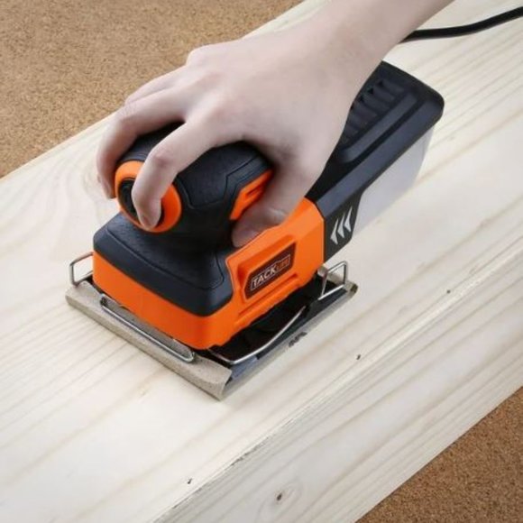 TackLife Electric 1/4 Sheet Sander 15,000RPM w/Dust Collection Bag Included-NEW - Picture 6 of 8